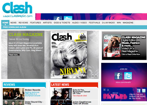 www.clashmusic.com